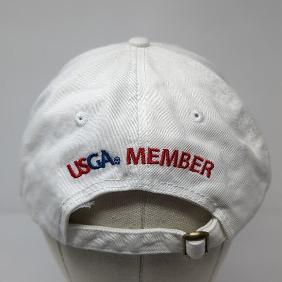 2017 U.S. Open Erin Hills Slideback Hat White One Size Embroidered USGA - Picture 6 of 10